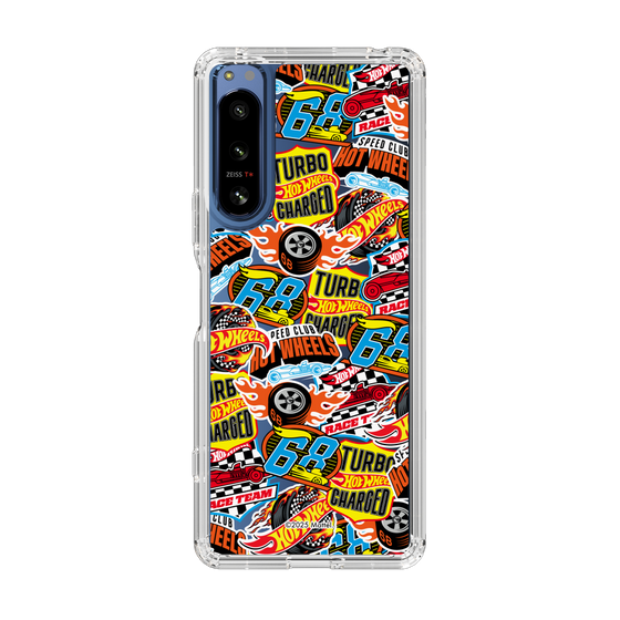 スリムプロテクションケース［ Hot Wheels™ - ステッカー ］