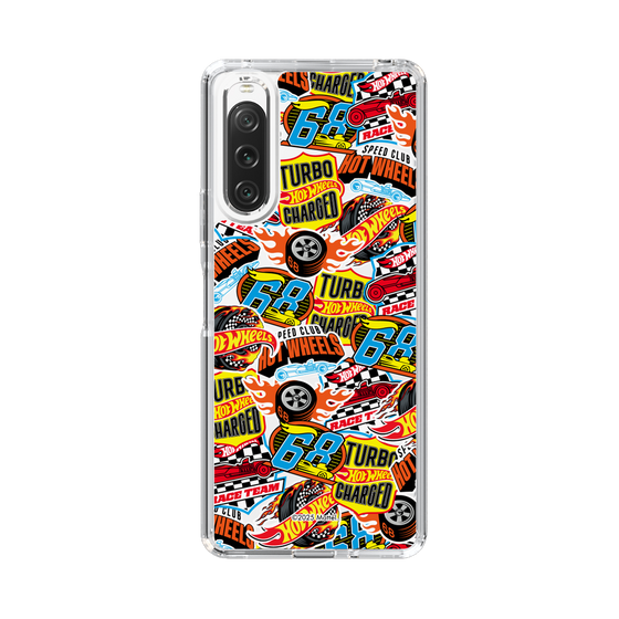 スリムプロテクションケース［ Hot Wheels™ - ステッカー ］