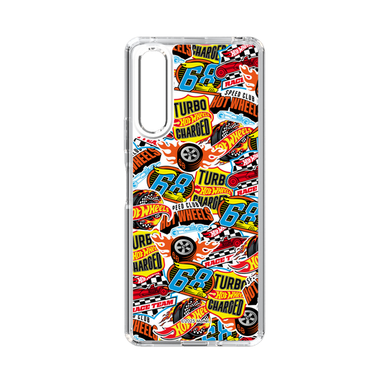 スリムプロテクションケース［ Hot Wheels™ - ステッカー ］