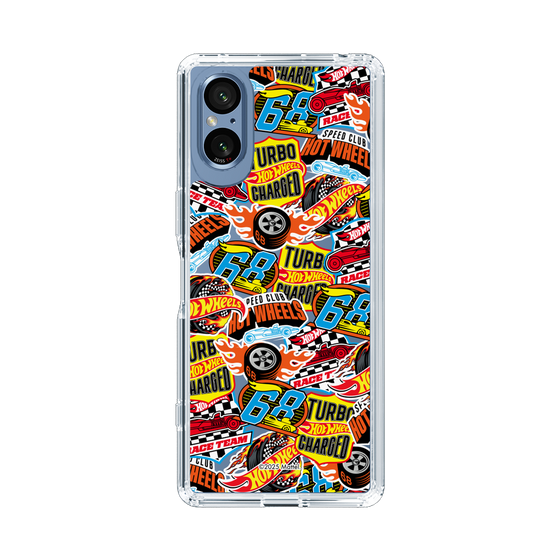 スリムプロテクションケース［ Hot Wheels™ - ステッカー ］