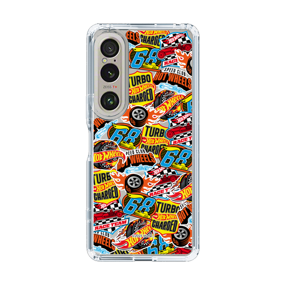 スリムプロテクションケース［ Hot Wheels™ - ステッカー ］