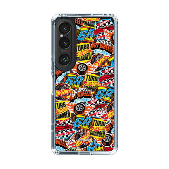 スリムプロテクションケース［ Hot Wheels™ - ステッカー ］
