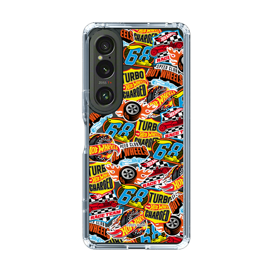 スリムプロテクションケース［ Hot Wheels™ - ステッカー ］