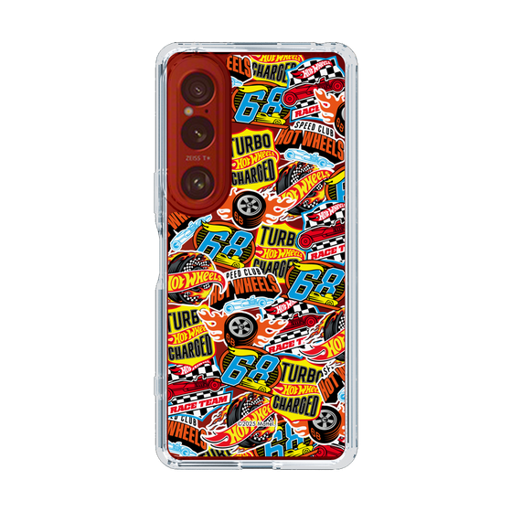 スリムプロテクションケース［ Hot Wheels™ - ステッカー ］