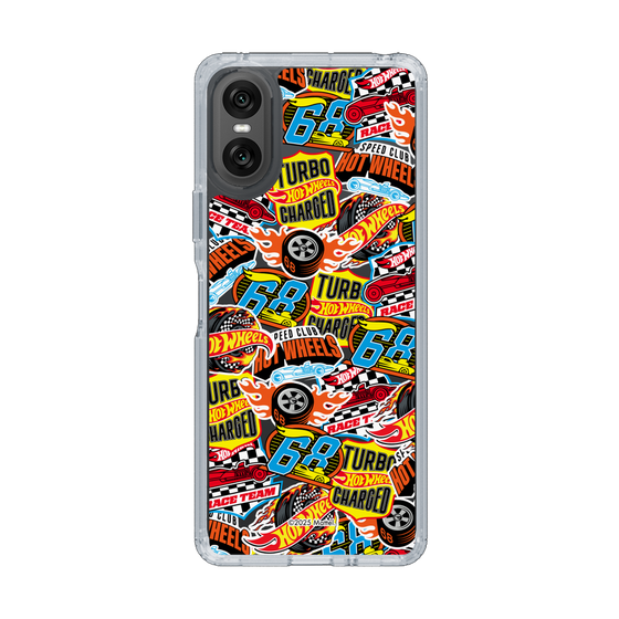 スリムプロテクションケース［ Hot Wheels™ - ステッカー ］