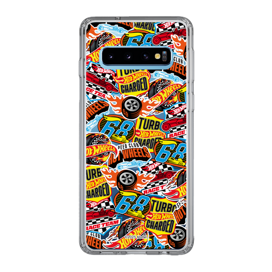 スリムプロテクションケース［ Hot Wheels™ - ステッカー ］