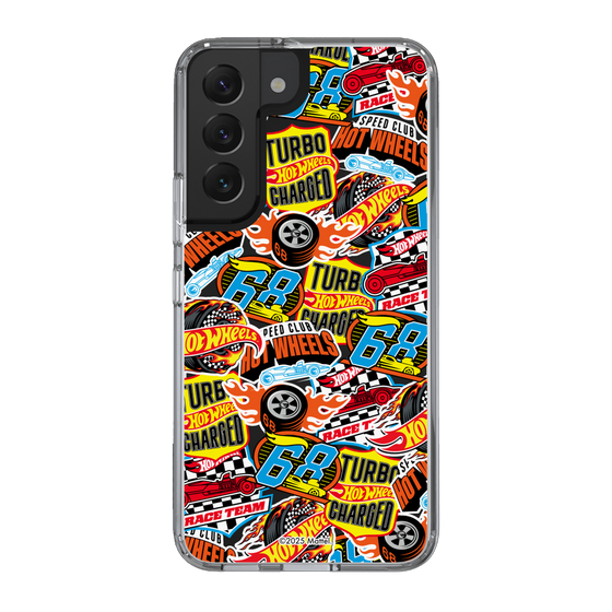 スリムプロテクションケース［ Hot Wheels™ - ステッカー ］