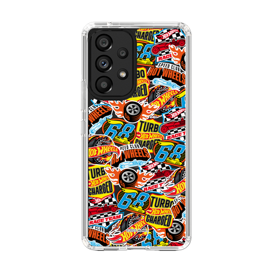 スリムプロテクションケース［ Hot Wheels™ - ステッカー ］