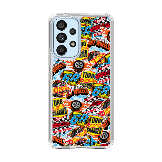 スリムプロテクションケース［ Hot Wheels™ - ステッカー ］