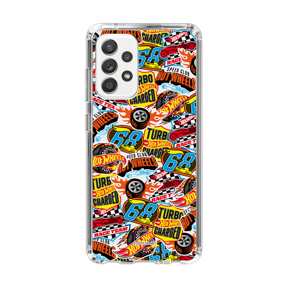 スリムプロテクションケース［ Hot Wheels™ - ステッカー ］