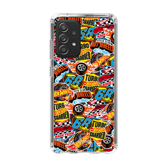 スリムプロテクションケース［ Hot Wheels™ - ステッカー ］