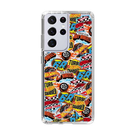スリムプロテクションケース［ Hot Wheels™ - ステッカー ］