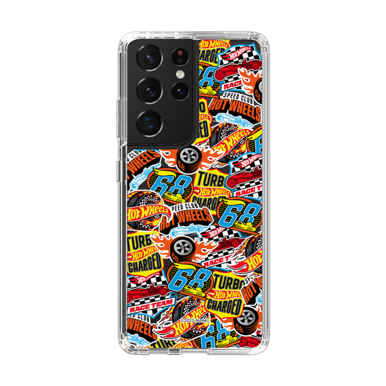 スリムプロテクションケース［ Hot Wheels™ - ステッカー ］