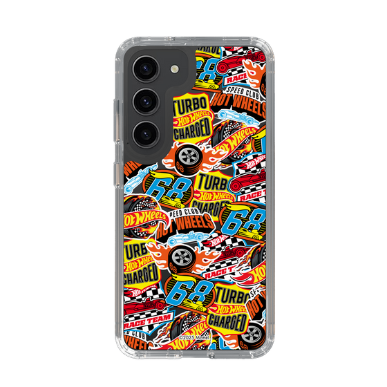 スリムプロテクションケース［ Hot Wheels™ - ステッカー ］