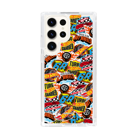 スリムプロテクションケース［ Hot Wheels™ - ステッカー ］