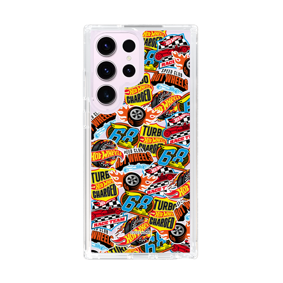 スリムプロテクションケース［ Hot Wheels™ - ステッカー ］