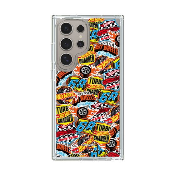 スリムプロテクションケース［ Hot Wheels™ - ステッカー ］