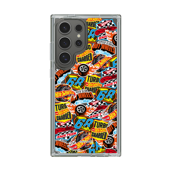 スリムプロテクションケース［ Hot Wheels™ - ステッカー ］
