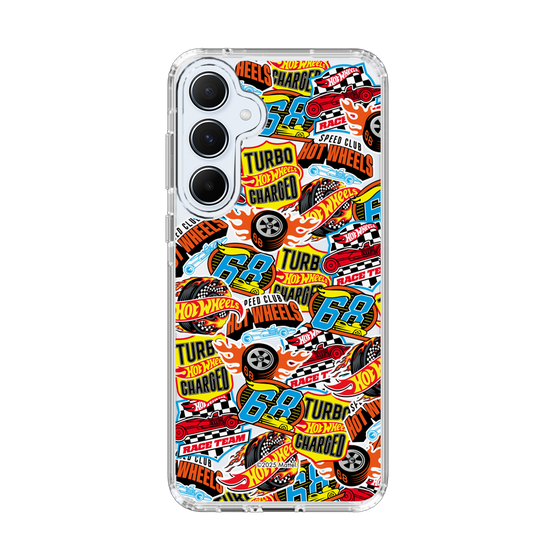 スリムプロテクションケース［ Hot Wheels™ - ステッカー ］