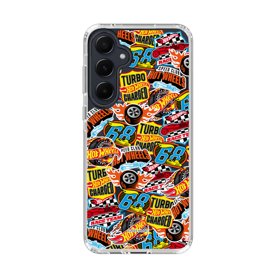 スリムプロテクションケース［ Hot Wheels™ - ステッカー ］