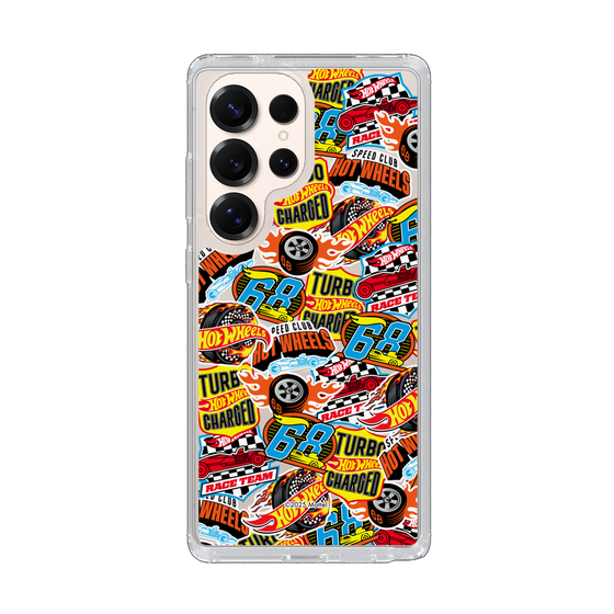 スリムプロテクションケース［ Hot Wheels™ - ステッカー ］