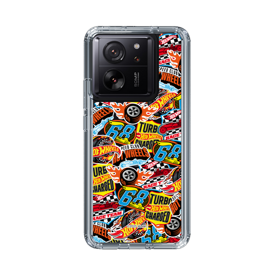 スリムプロテクションケース［ Hot Wheels™ - ステッカー ］