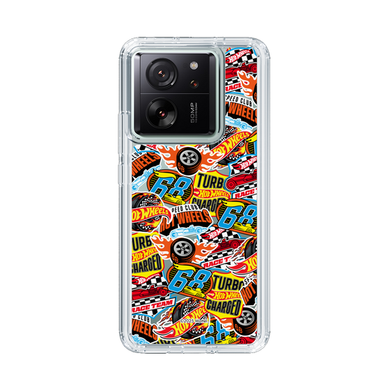 スリムプロテクションケース［ Hot Wheels™ - ステッカー ］