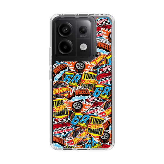 スリムプロテクションケース［ Hot Wheels™ - ステッカー ］