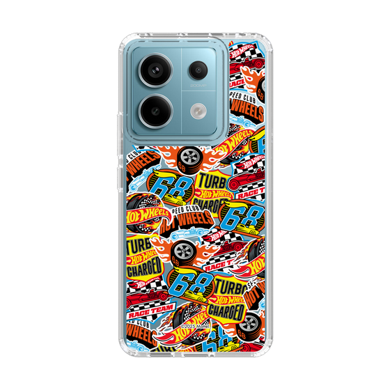 スリムプロテクションケース［ Hot Wheels™ - ステッカー ］