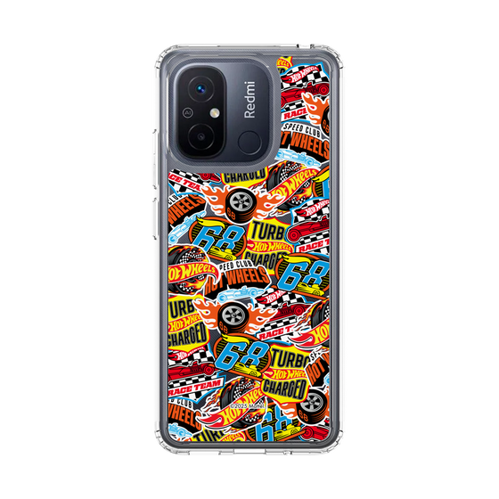スリムプロテクションケース［ Hot Wheels™ - ステッカー ］
