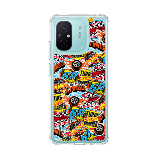 スリムプロテクションケース［ Hot Wheels™ - ステッカー ］