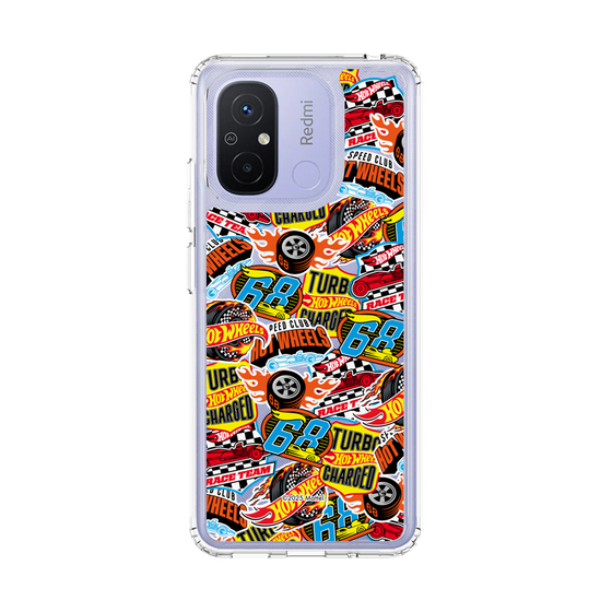 スリムプロテクションケース［ Hot Wheels™ - ステッカー ］