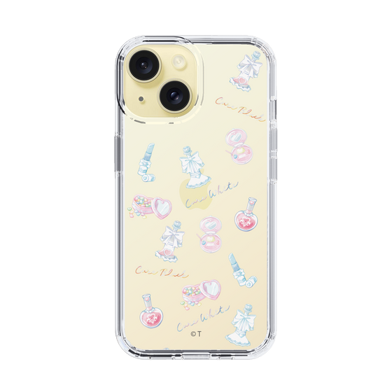 スリムプロテクションケース［ ふたりはプリキュア- パターン - クリア ］
