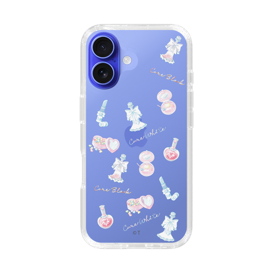 スリムプロテクションケース［ ふたりはプリキュア- パターン - クリア ］