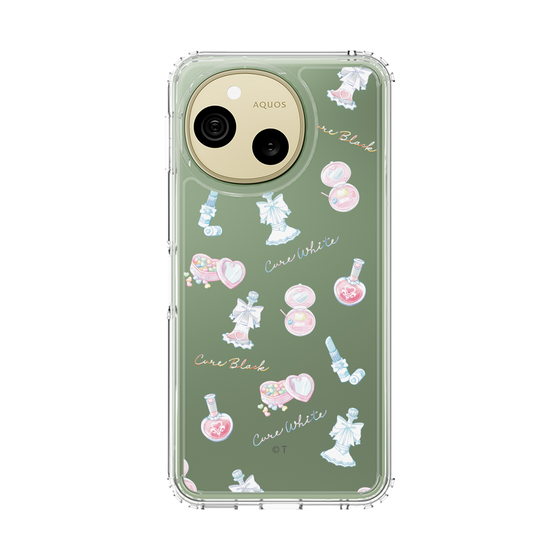 スリムプロテクションケース［ ふたりはプリキュア- パターン - クリア ］