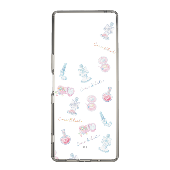 スリムプロテクションケース［ ふたりはプリキュア- パターン - クリア ］
