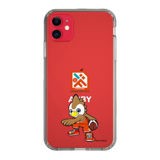 スリムプロテクションケース［ B.LEAGUE - 広島ドラゴンフライズ - モヒカンアビィ ］