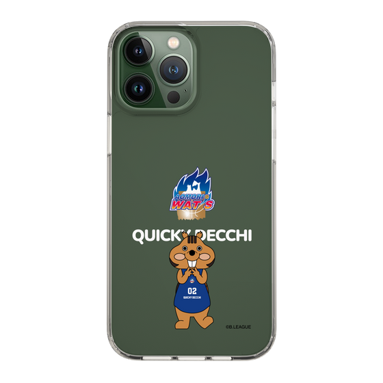 スリムプロテクションケース［ B.LEAGUE - 青森ワッツ - クイッキー・デッチ ］