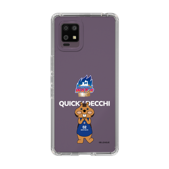 スリムプロテクションケース［ B.LEAGUE - 青森ワッツ - クイッキー・デッチ ］