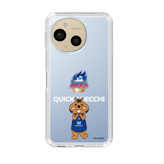 スリムプロテクションケース［ B.LEAGUE - 青森ワッツ - クイッキー・デッチ ］