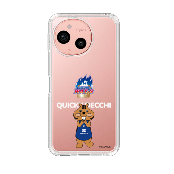 スリムプロテクションケース［ B.LEAGUE - 青森ワッツ - クイッキー・デッチ ］