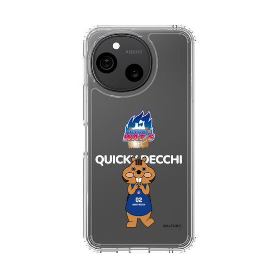 スリムプロテクションケース［ B.LEAGUE - 青森ワッツ - クイッキー・デッチ ］