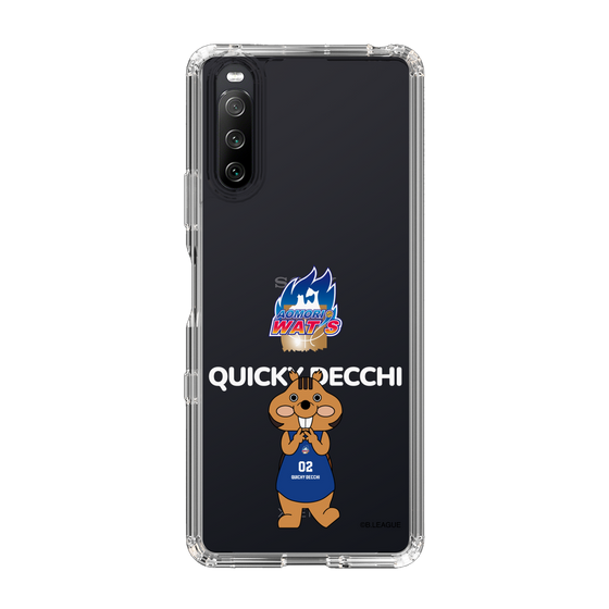 スリムプロテクションケース［ B.LEAGUE - 青森ワッツ - クイッキー・デッチ ］