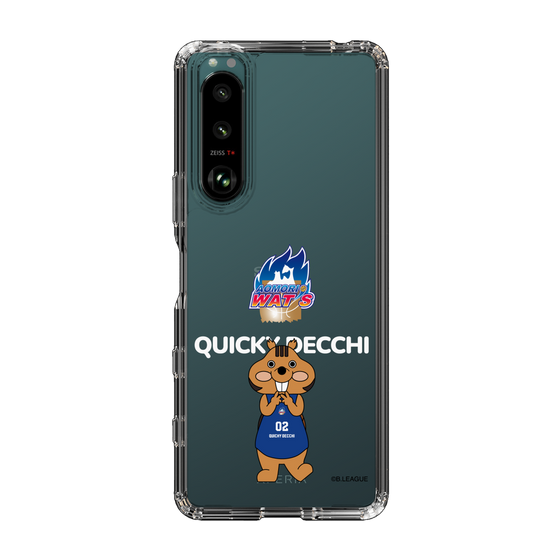 スリムプロテクションケース［ B.LEAGUE - 青森ワッツ - クイッキー・デッチ ］