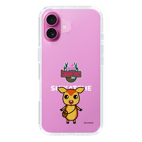 スリムプロテクションケース［ B.LEAGUE - バンビシャス奈良 - シカッチェ ］