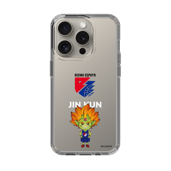 スリムプロテクションケース［ B.LEAGUE - ライジングゼファー福岡 - 神くん ］