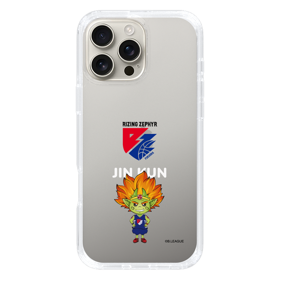 スリムプロテクションケース［ B.LEAGUE - ライジングゼファー福岡 - 神くん ］
