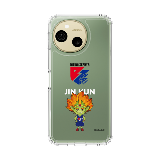 スリムプロテクションケース［ B.LEAGUE - ライジングゼファー福岡 - 神くん ］