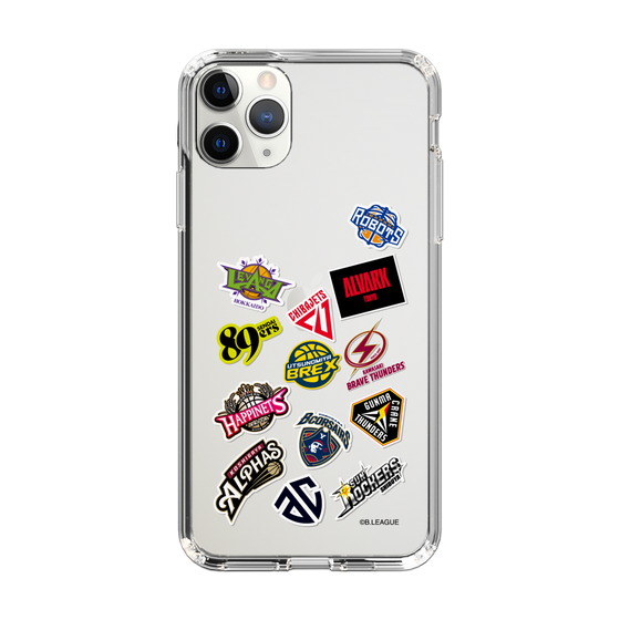 スリムプロテクションケース［ B.LEAGUE - B1 - 東地区オールロゴ ］