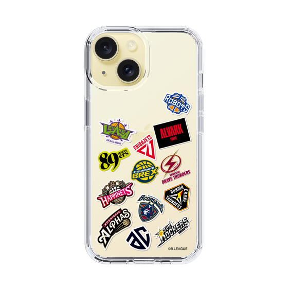 スリムプロテクションケース［ B.LEAGUE - B1 - 東地区オールロゴ ］